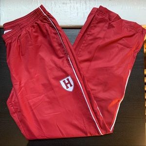 Retro Crimson Harvard Track Pants New Balance NWOT
